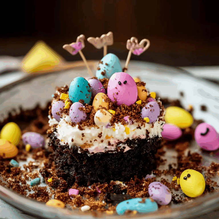 Easter Dirt Cake Dessert