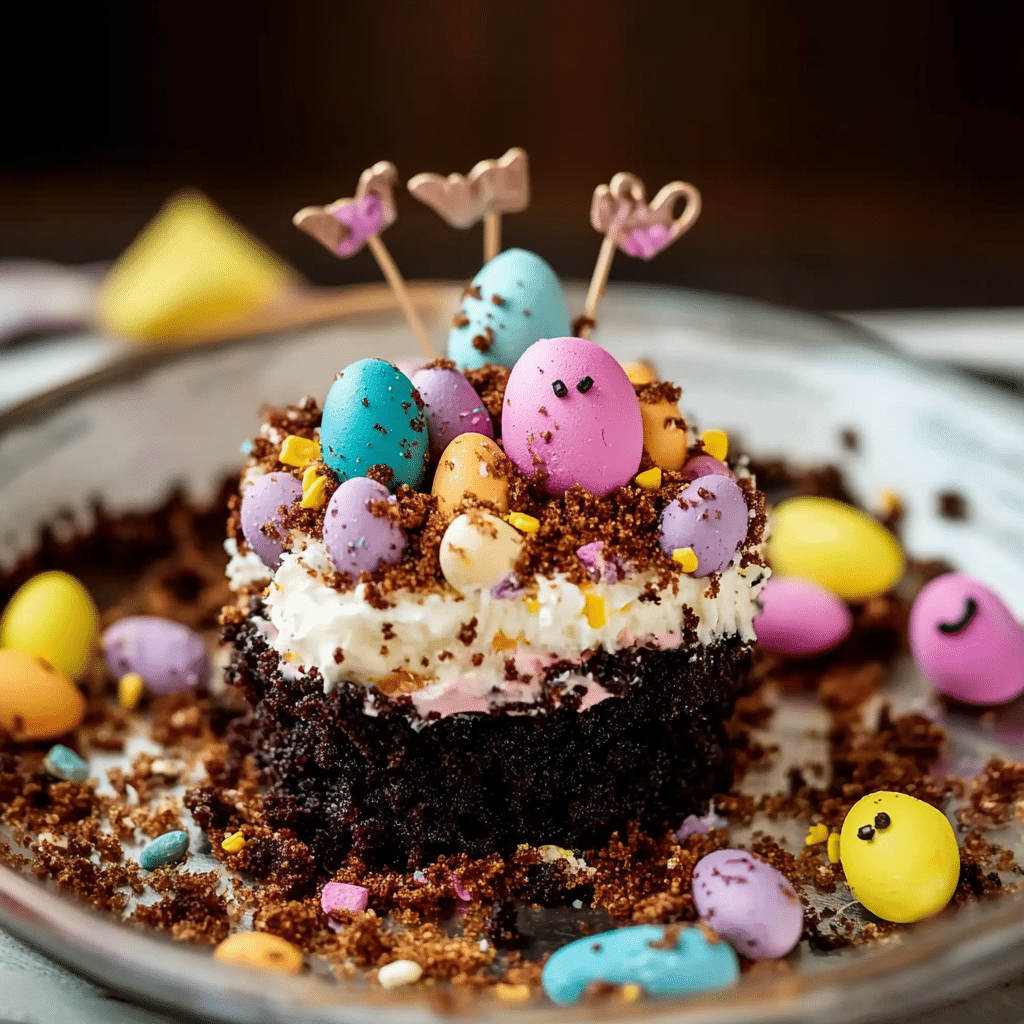 Easter Dirt Cake Dessert