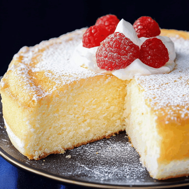 Light & Fluffy Cloud Cake