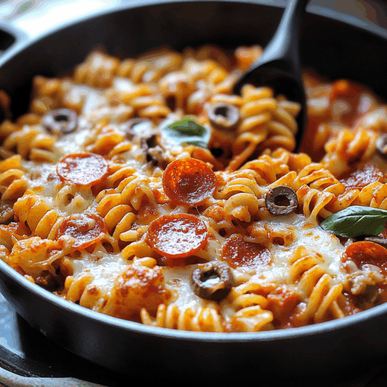 One Pot Pizza Pasta