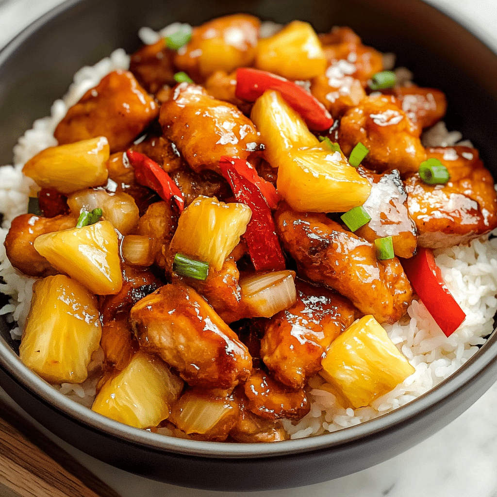 Pineapple Chicken
