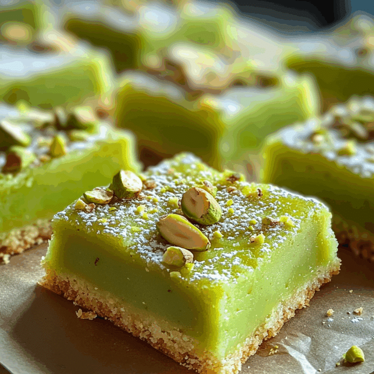 Pistachio Pudding Sugar Cookie Bars
