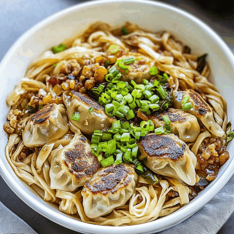 Potsticker Noodle Bowls