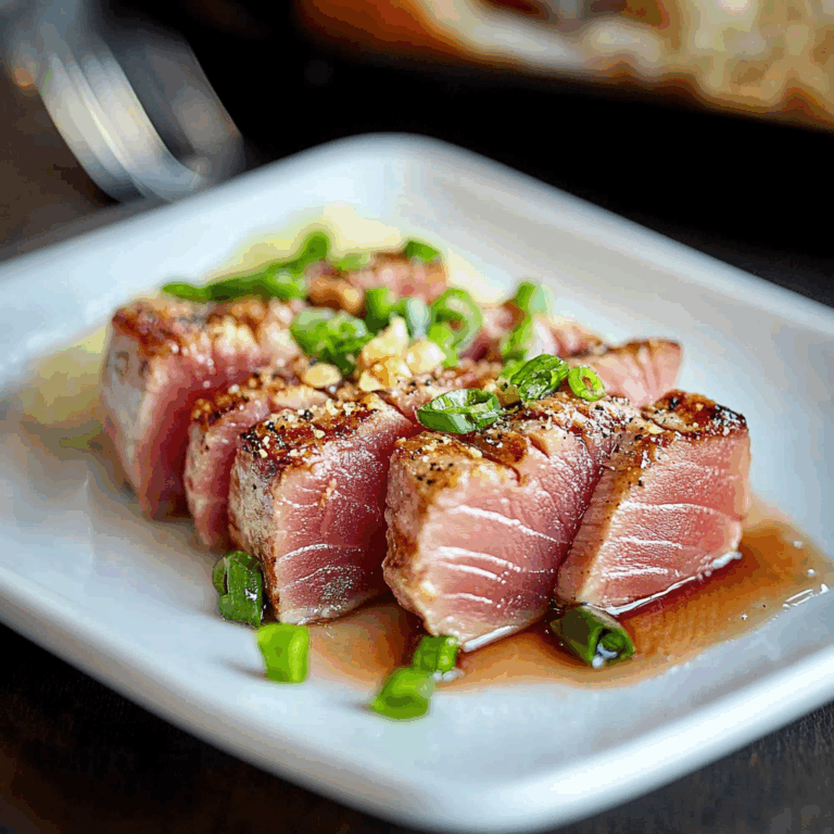 Ruth's Chris Ahi Tuna