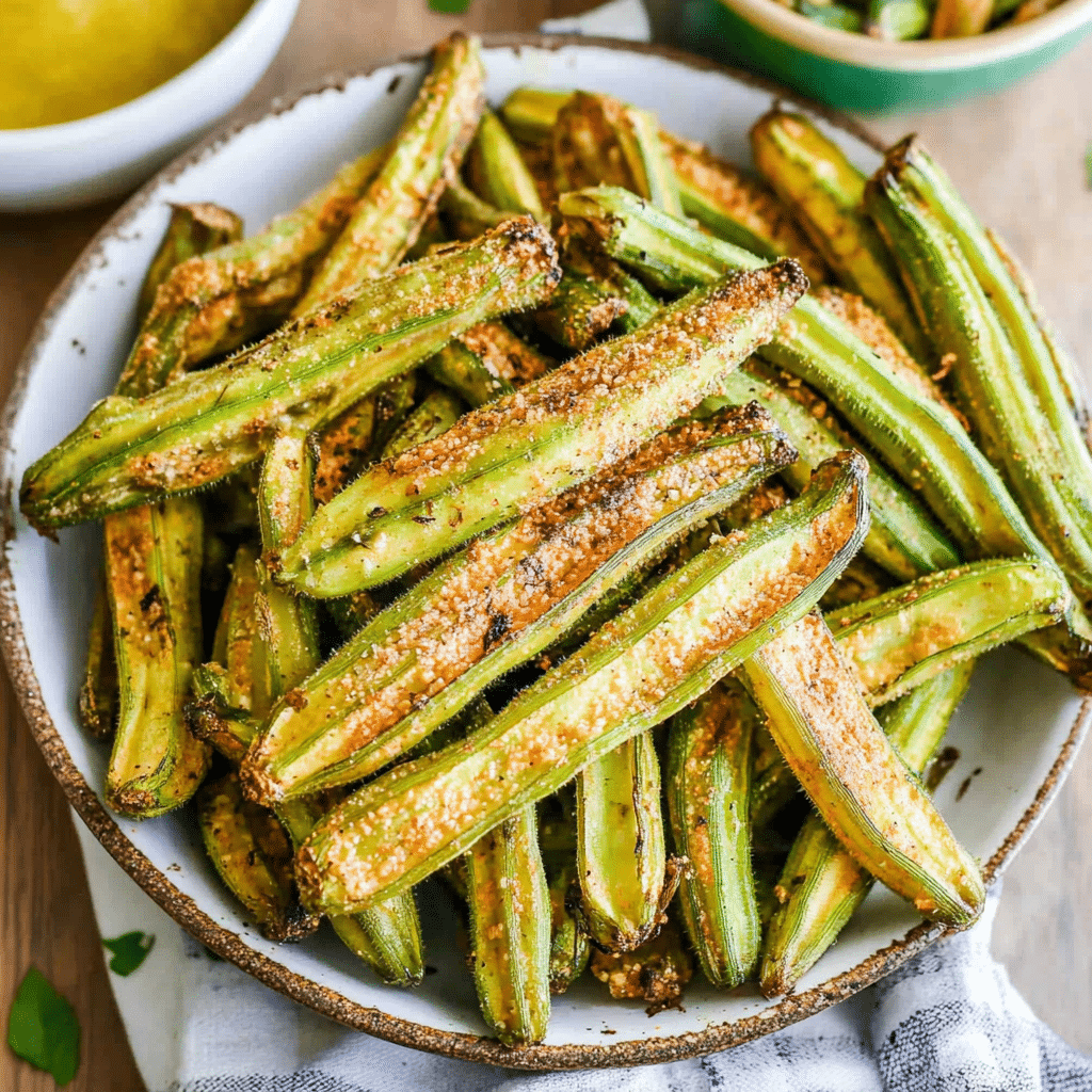 Air Fryer Okra