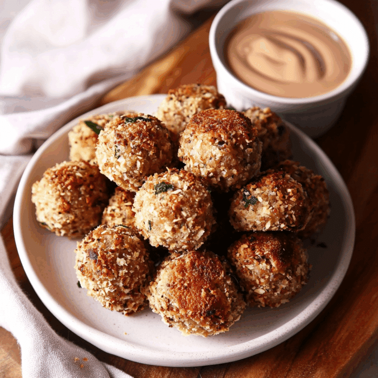 Baked Boudin Balls