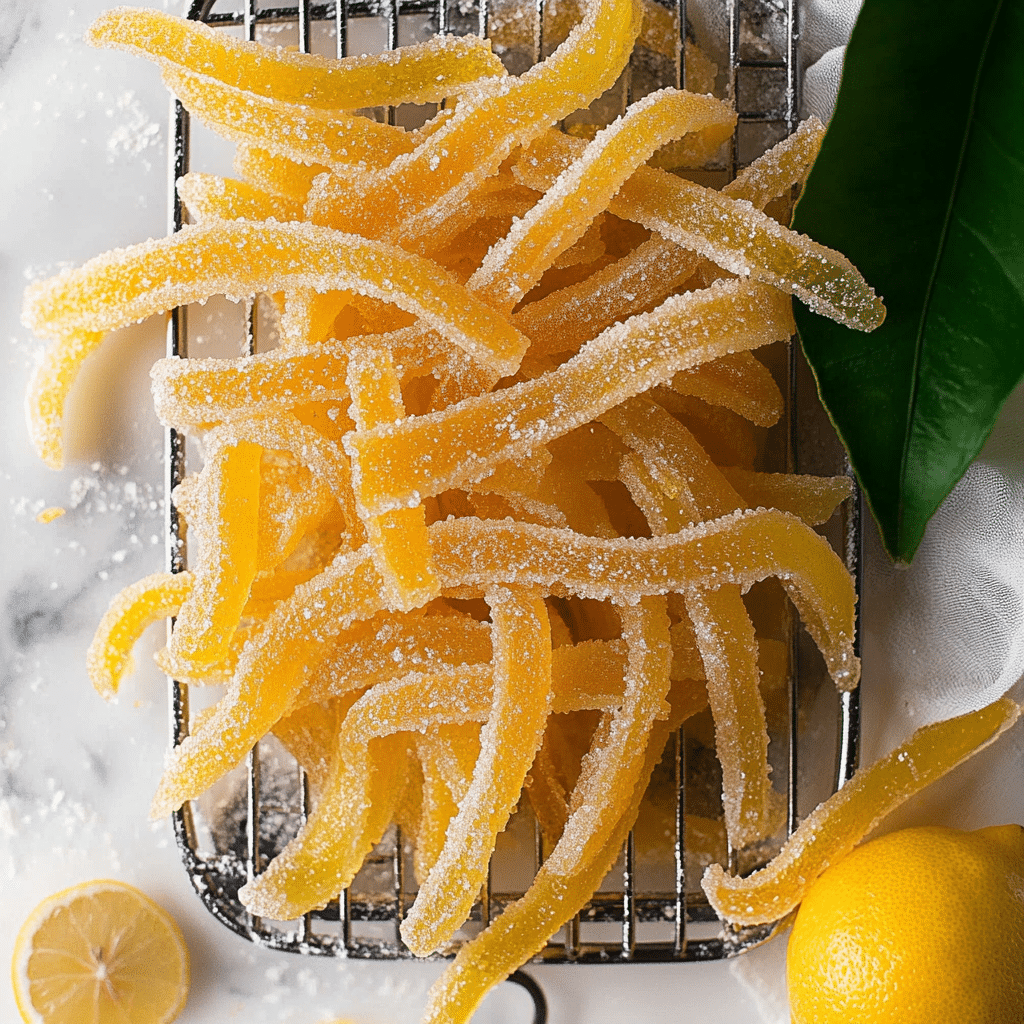 Candied Lemon Peel