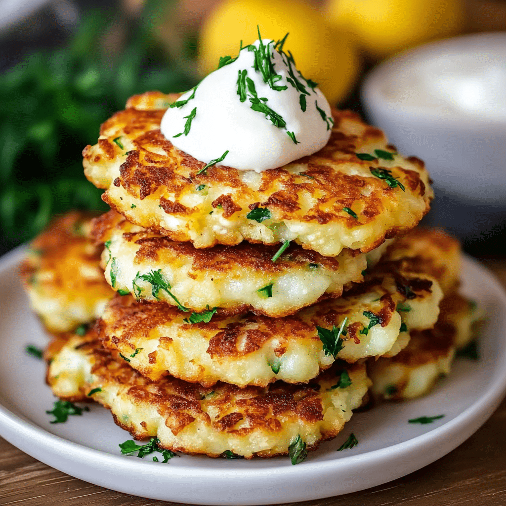 Cauliflower Fritters