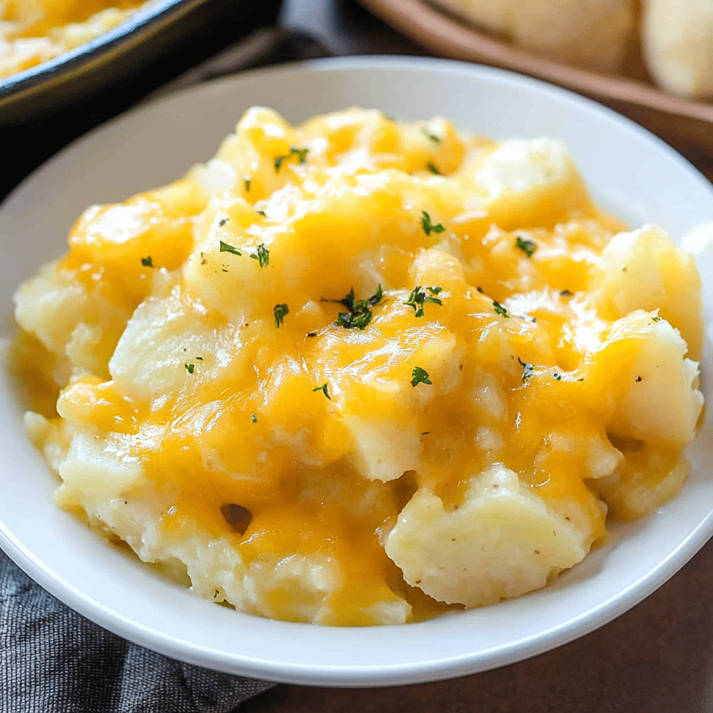 Crockpot Cheesy Potatoes Recipe