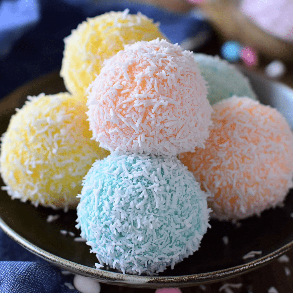 Easter Bunny Coconut Tails