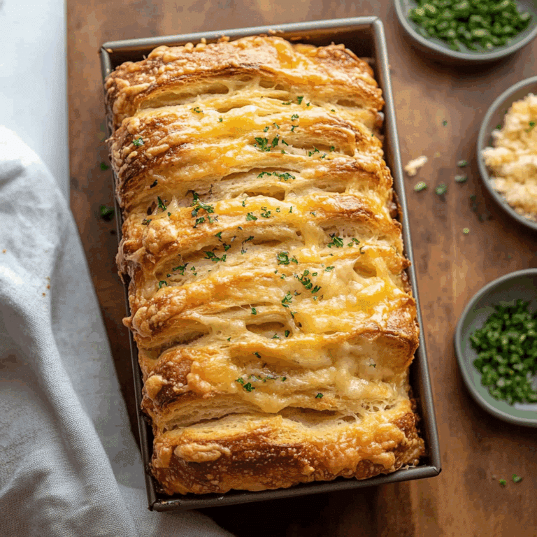 Easy Cheesy Biscuit Loaf