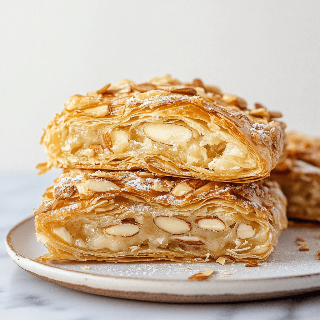 Flaky Sweet Almond Pastry