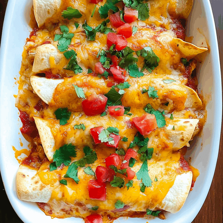 Low-Carb Chicken Enchiladas