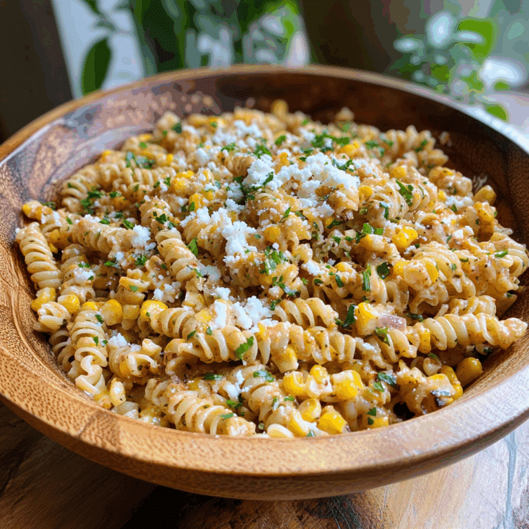 Mexican Street Corn Pasta
