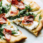 Prosciutto and Honey Burrata Pizza