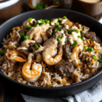 Shrimp and Steak Fried Rice