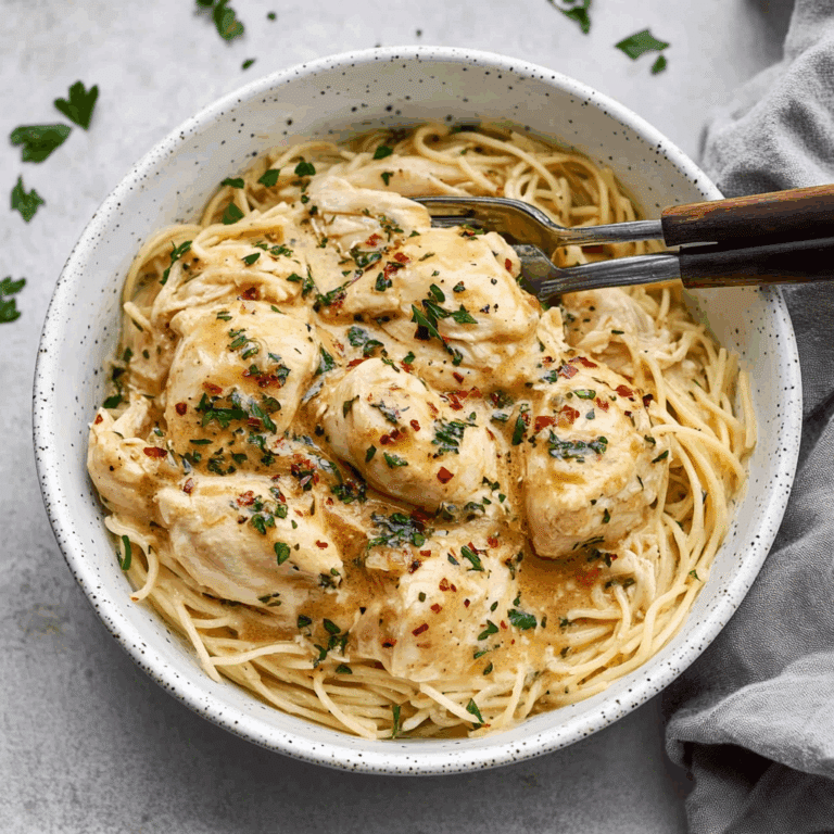 Slow Cooker Angel Chicken