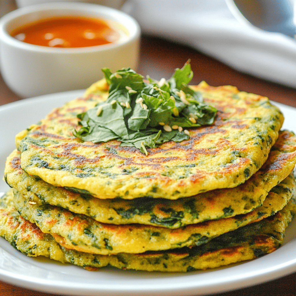 Spinach Puda