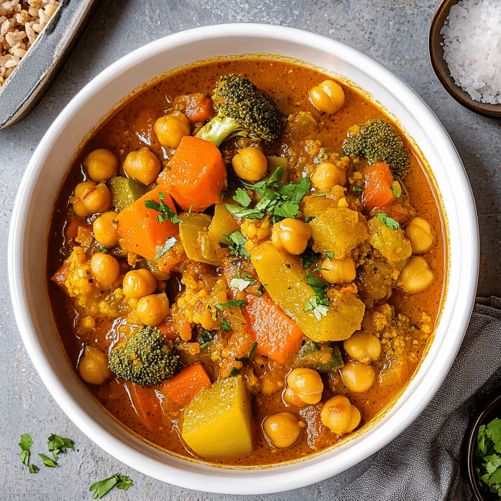Vegan Jamaican Chickpea Curry