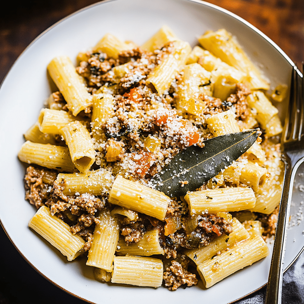 White Bolognese Pasta