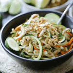 Zucchini Pad Thai Low Carb