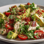 Avocado Chicken Salad with Bacon