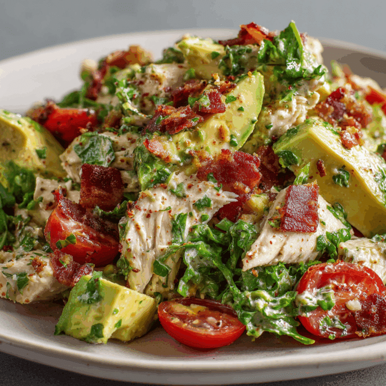 Avocado Chicken Salad with Bacon