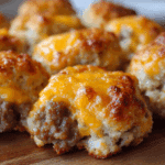 Cheesy Sausage Biscuit Bites