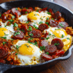 Chorizo and Eggs Skillet