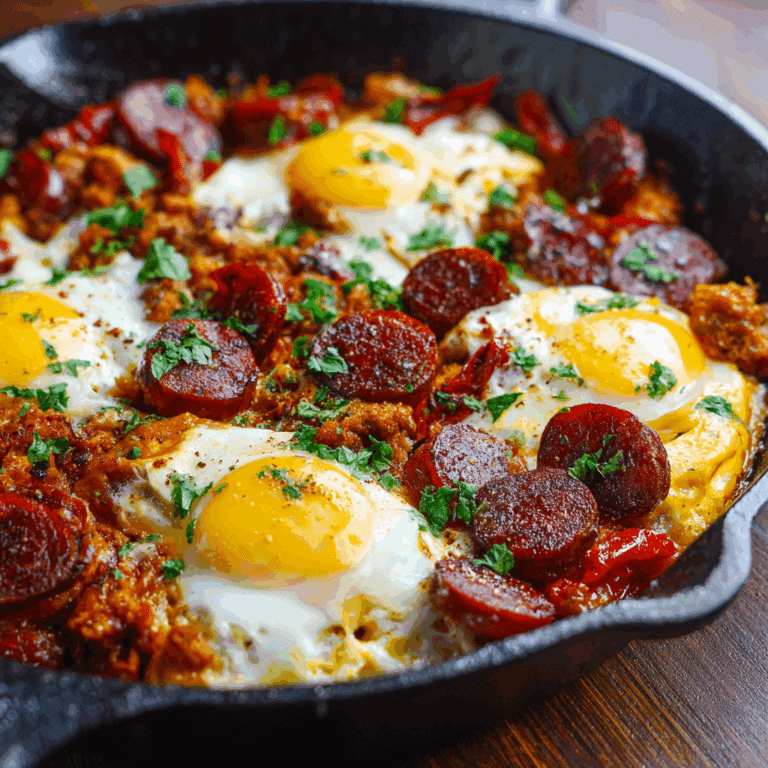 Chorizo and Eggs Skillet