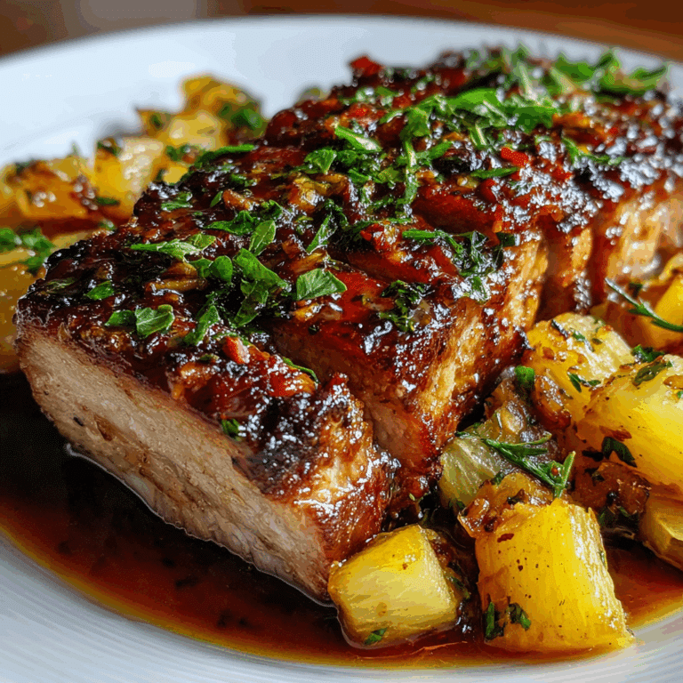 Crock Pot Pineapple Pork Loin