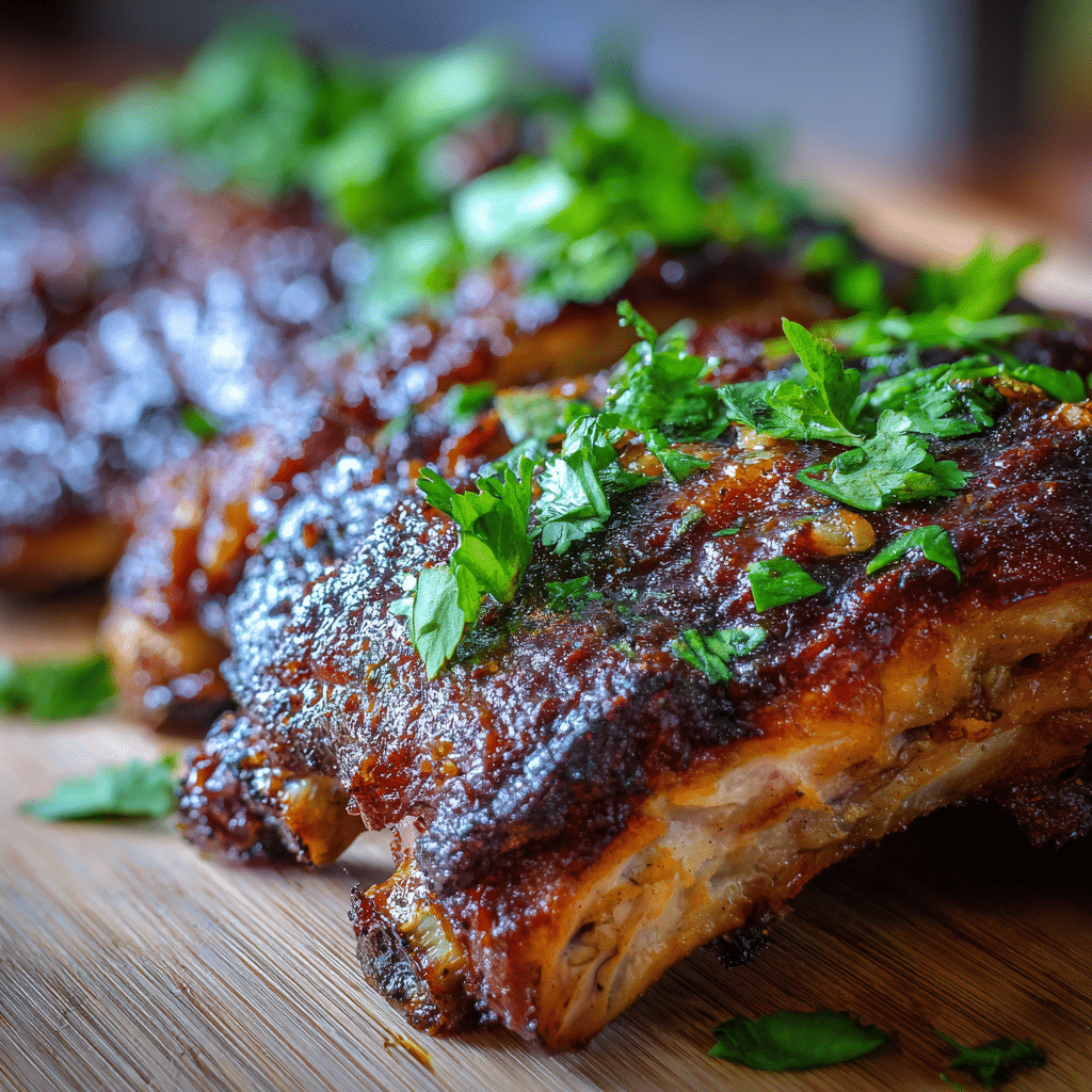 Crockpot Barbeque Ribs