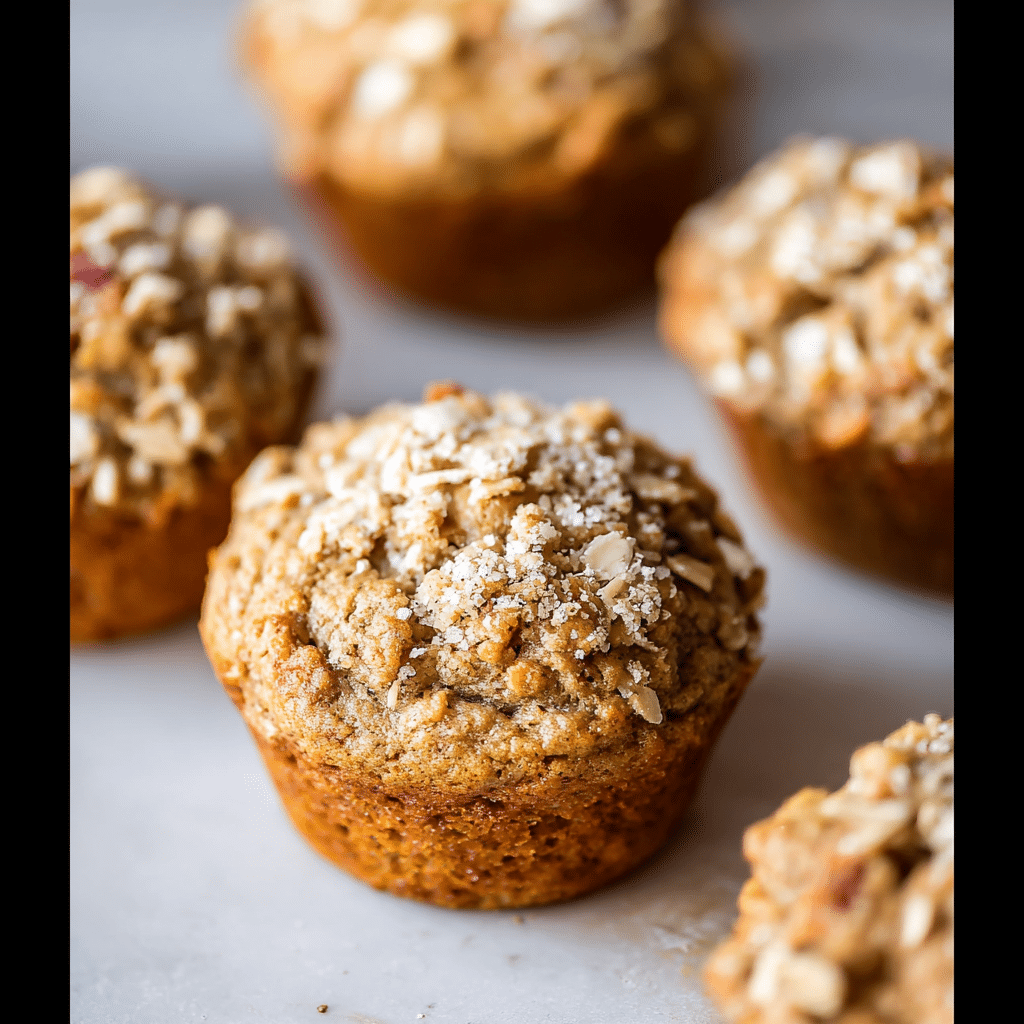 Healthy Oatmeal Muffins