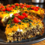 Impossible Cheeseburger Pie