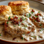 Pioneer Woman Sausage Gravy & Biscuits