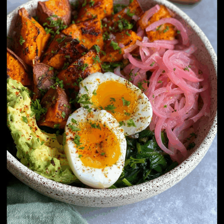 Savory Breakfast Sweet Potatoes
