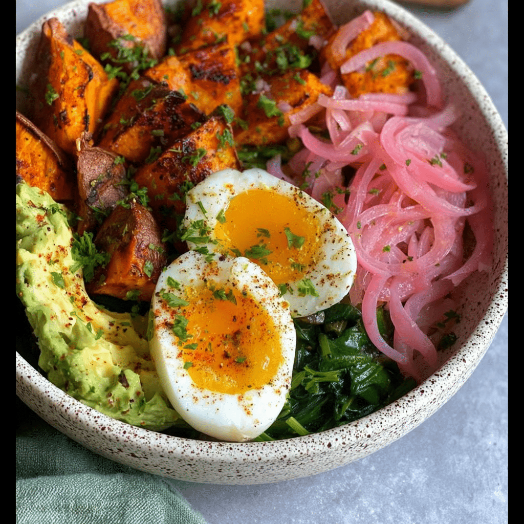 Savory Breakfast Sweet Potatoes