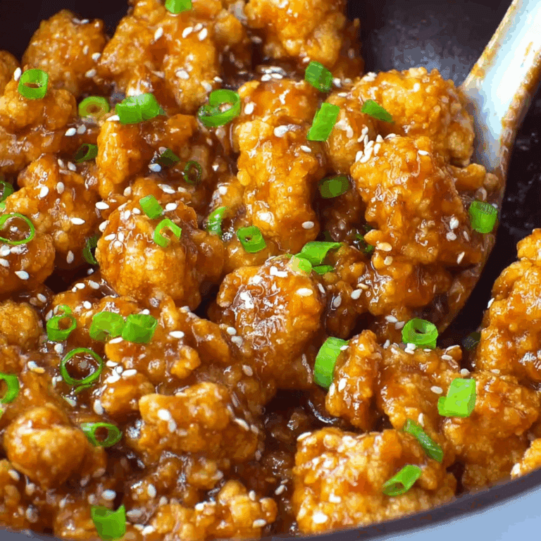 Sticky Sesame Cauliflower