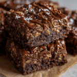 Baked Chocolate Oatmeal Bars
