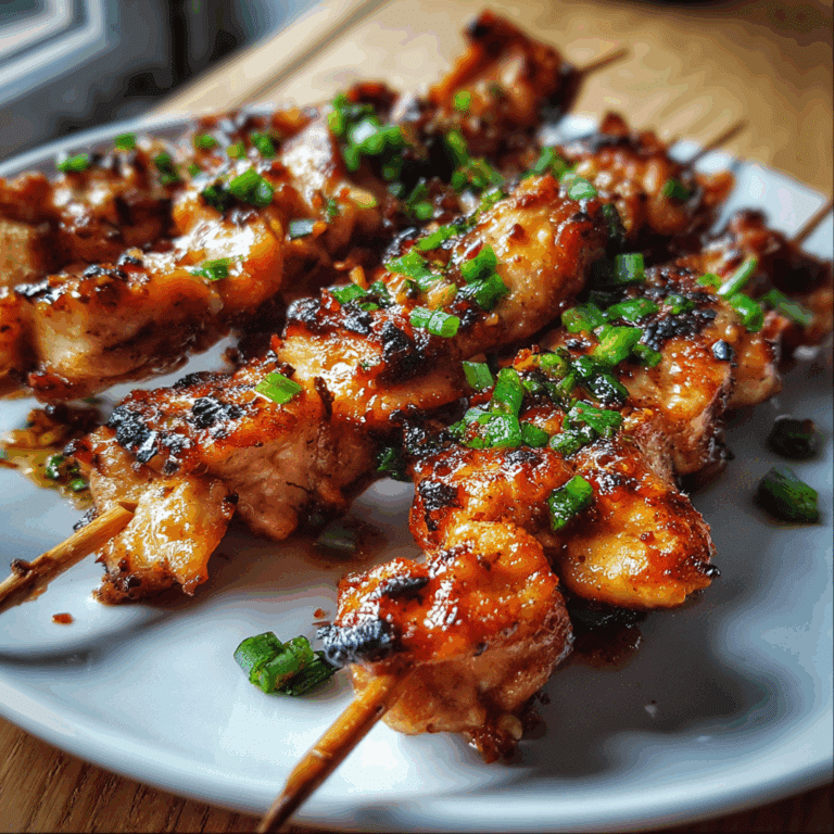 Bang Bang Chicken Skewers