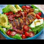 BLT Chicken Salad with Avocado