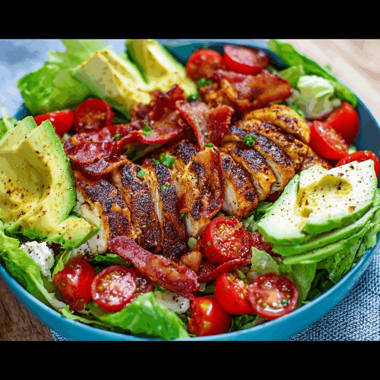 BLT Chicken Salad with Avocado