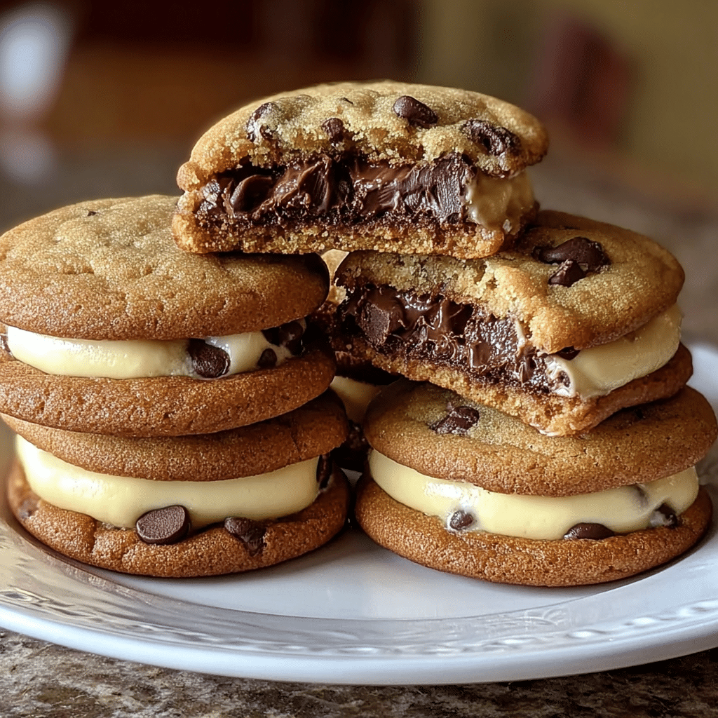 Cheesecake Stuffed Chocolate Chip Cookies