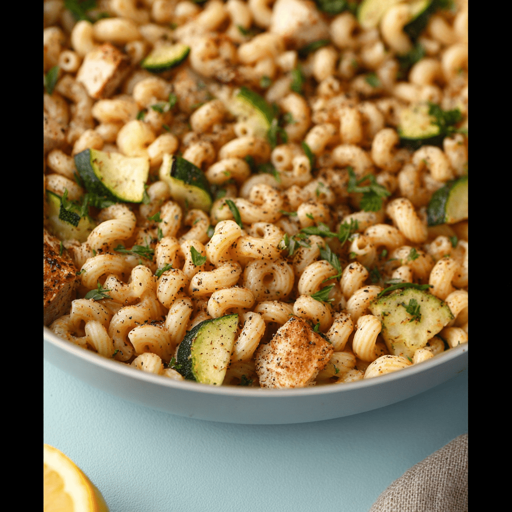 Chicken Zucchini Pasta Skillet