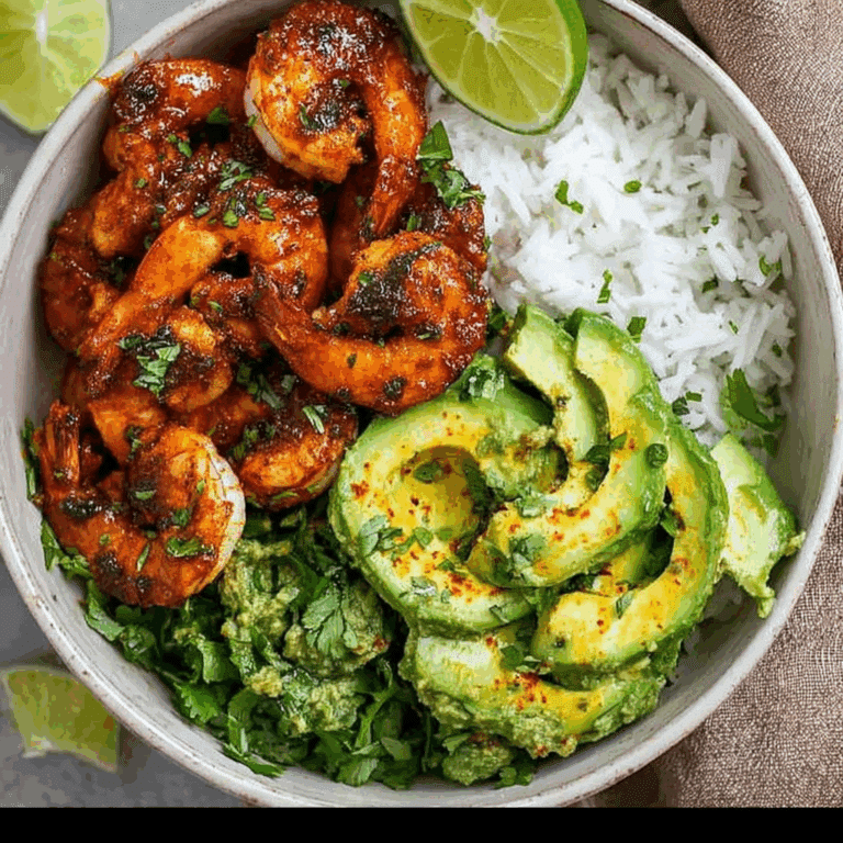Chili Lime Shrimp Bowl
