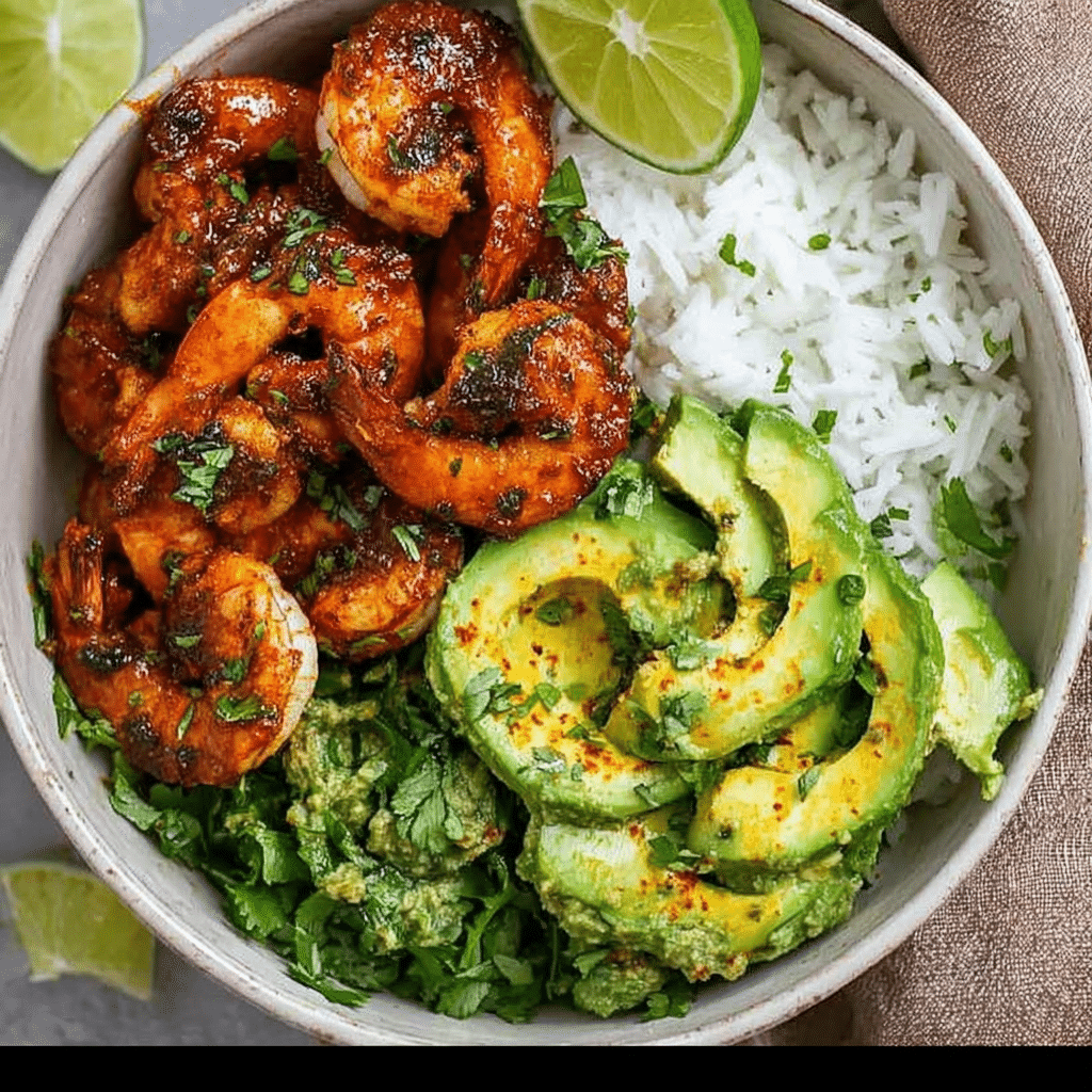 Chili Lime Shrimp Bowl