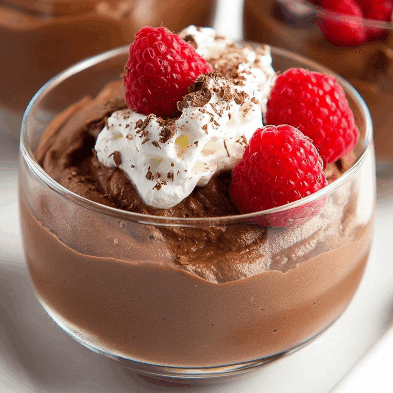 Chocolate Protein Pudding