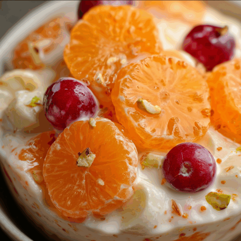 Creamy Orange Fruit Salad