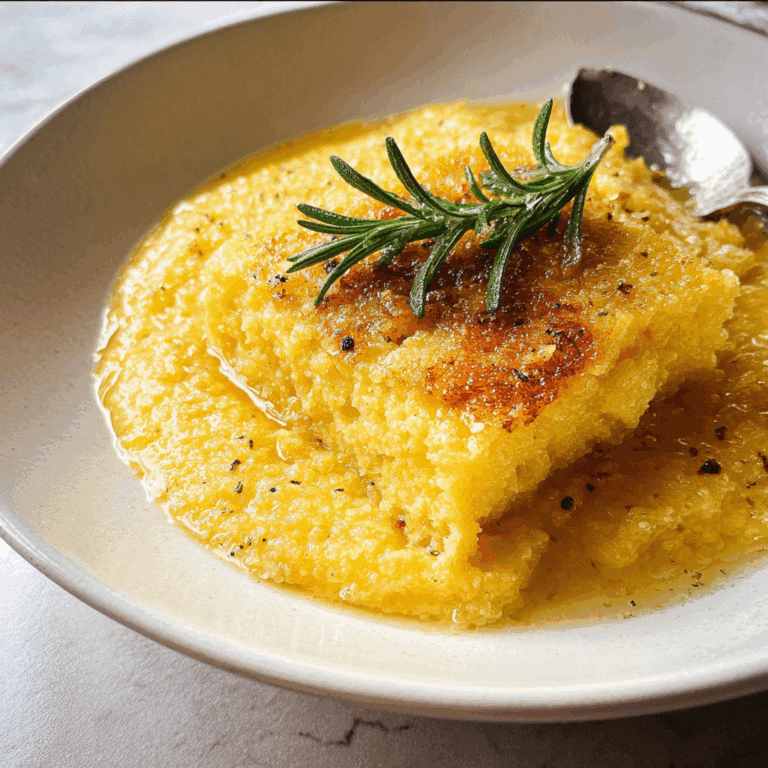 Creamy Oven-Baked Polenta