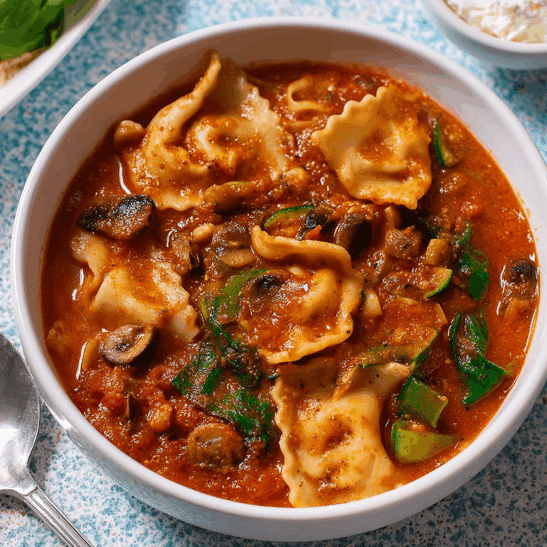 Vegan Lasagna Soup